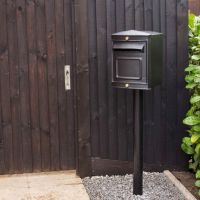 The Rear Opening Sheffield Post Box & Stand