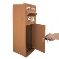 Slim King George Post Box 