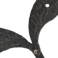 Leaf Beeswax Iron Coat Hook