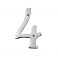 Bright Chrome Big ’N’ Bold Number - 4