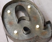 Letter Q Wall Light