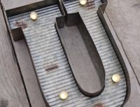 Letter U Wall Light