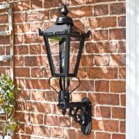 Wall Mounted porch Lantern Victorian style with royal bracket