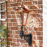 Outdoor wall mounted lantern Victorian style