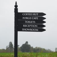 Lamp Post Directional Signs