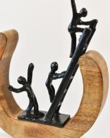 Angled view of the liberation interior sculpture