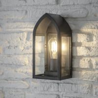 Arched Flush Fix Wall Lantern