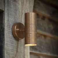 Natural Copper Wall Mounted Up & Down Light