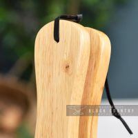 Close-up of the Light wooden Handles