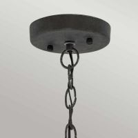 Linton Modern Hanging Chain Lantern Ceiling Mount