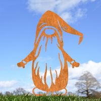 Long Bearded Gonk Gnome Silhouette in Situ