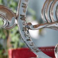 Close-up of the Bright Chrome Finish