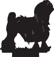 Lowchen Dog Weathervane