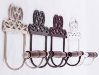  “Madison Park” Heart Design Toilet Roll Holder