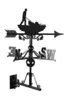 Mowing The Lawn Cast Iron Weathervane