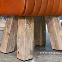 Mango Wood Legs on the Bug Stool