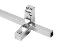 Manhattan Bright Chrome square stair rod - 12mm