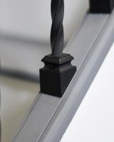 Close-up of the Fixed Rake Bracket in Situ