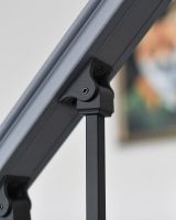 Adjustable Brackets on the Handrail of the Staircase 