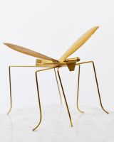 Maverick the Recycled Gold Mosquito Sculpture