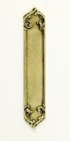 "Bovary Park" Scroll Finger Plates and Door Plates