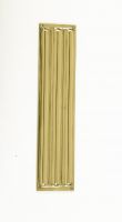 "Rigby Towers" Ribbed Finger Plate and Door Plate