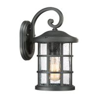 "Meadow Cottage" Wall Light in a Black Finish