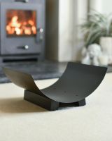 Empty "Media Luna" Contemporary Log Holder