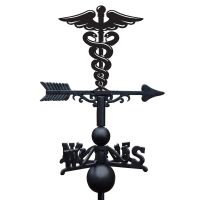 Weathervane of Doctors Medical Symbol 
