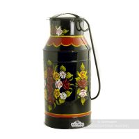 Medium Size Narrow Boat Black Milk Churn Planter