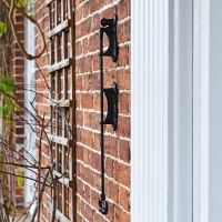 Side view of Welling Hall Door Bell Pull 