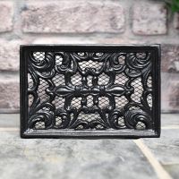 Ornate 9" x 6" Cast Iron Air Brick