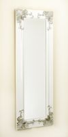 "Anastasia" Antique Silver & Cream Mirror