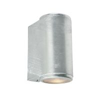 Modern Galvanised Steel "Moose" Up/Down Wall Light