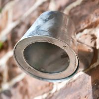 Close-Up of Perspex for Galvanised Steel Wall Light