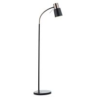 Modern Minimalistic Floor Lamp Black and Copper