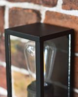 Close up of top of light
