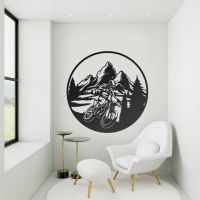 Motorcross Wall Art in Situ 