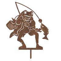 Mr Frog Silhouette in a Rustic Finish