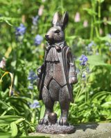 Old-World Mr Rabbit Garden Statue