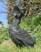 "Mrs Duck" Resin Garden Statue