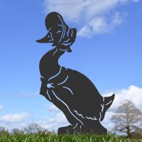 Black Mrs Duck Silhouette 