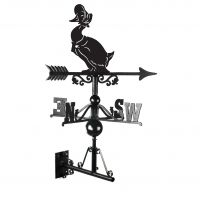 Mrs Duck Weathervane Created From Cast Iron