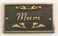 Brass memorial Plaques