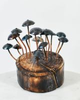 Mushroom Stump Sculpture