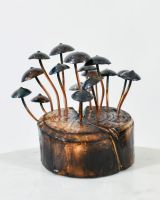Mushroom Stump Sculpture side view