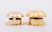 Polished Brass Mushroom Vents