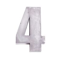 Fabricated 12" Steel Number 4