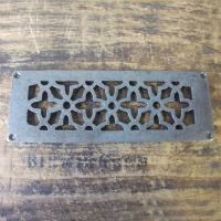 Natural Iron "Star" 9" x 3.25" Air Vent Cover