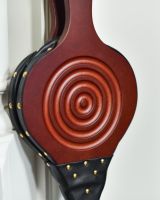 Traditional Rounded Wooden & PU Leather Bellows